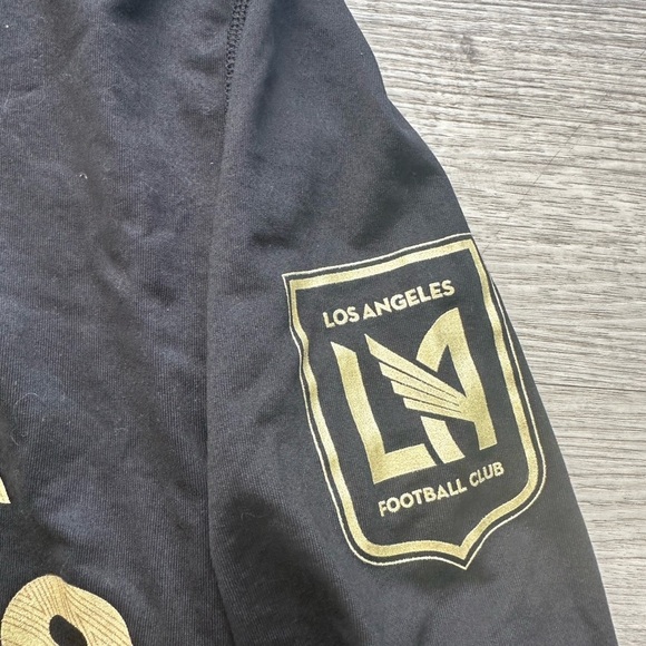 Adidas Los Angeles Futbol club MLS  sports long sl jerse Sz M - Picture 3 of 5